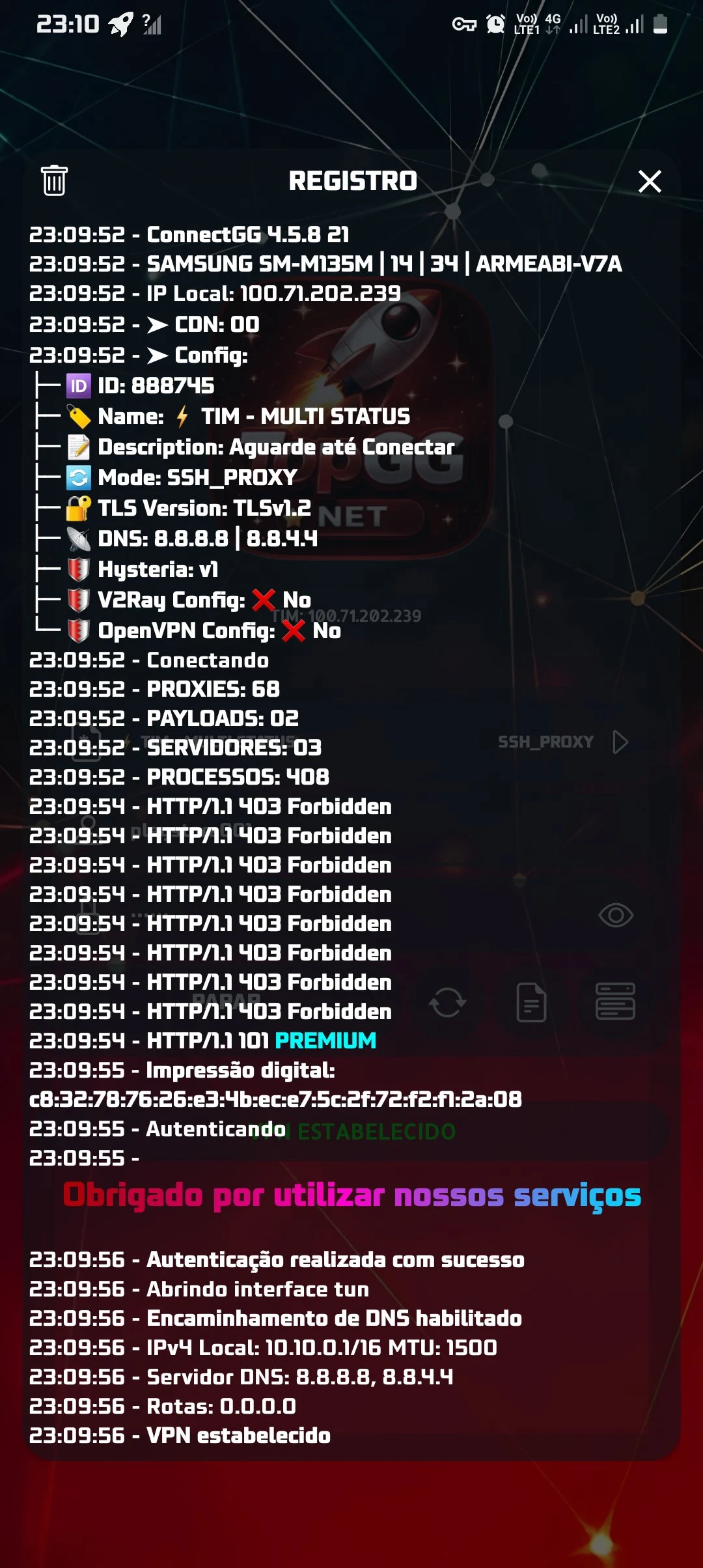 TopGG NET screenshot